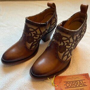 Corral Boots C3273 Genuine Leather Size 8 Like New Condition Discontinued Style